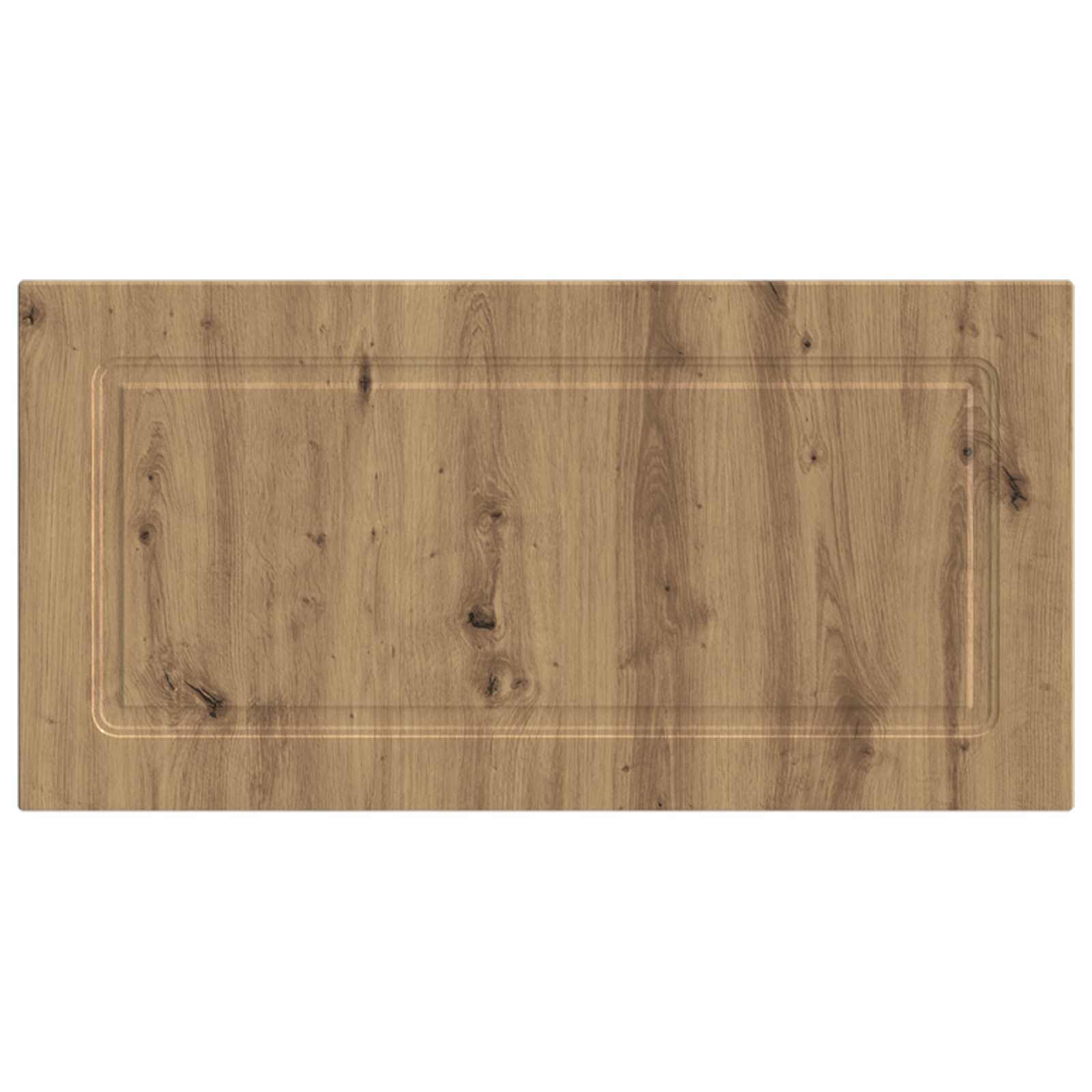 vidaXL Wall-Mounted Headboard UTRECHT Artisan Oak Engineered Wood 3