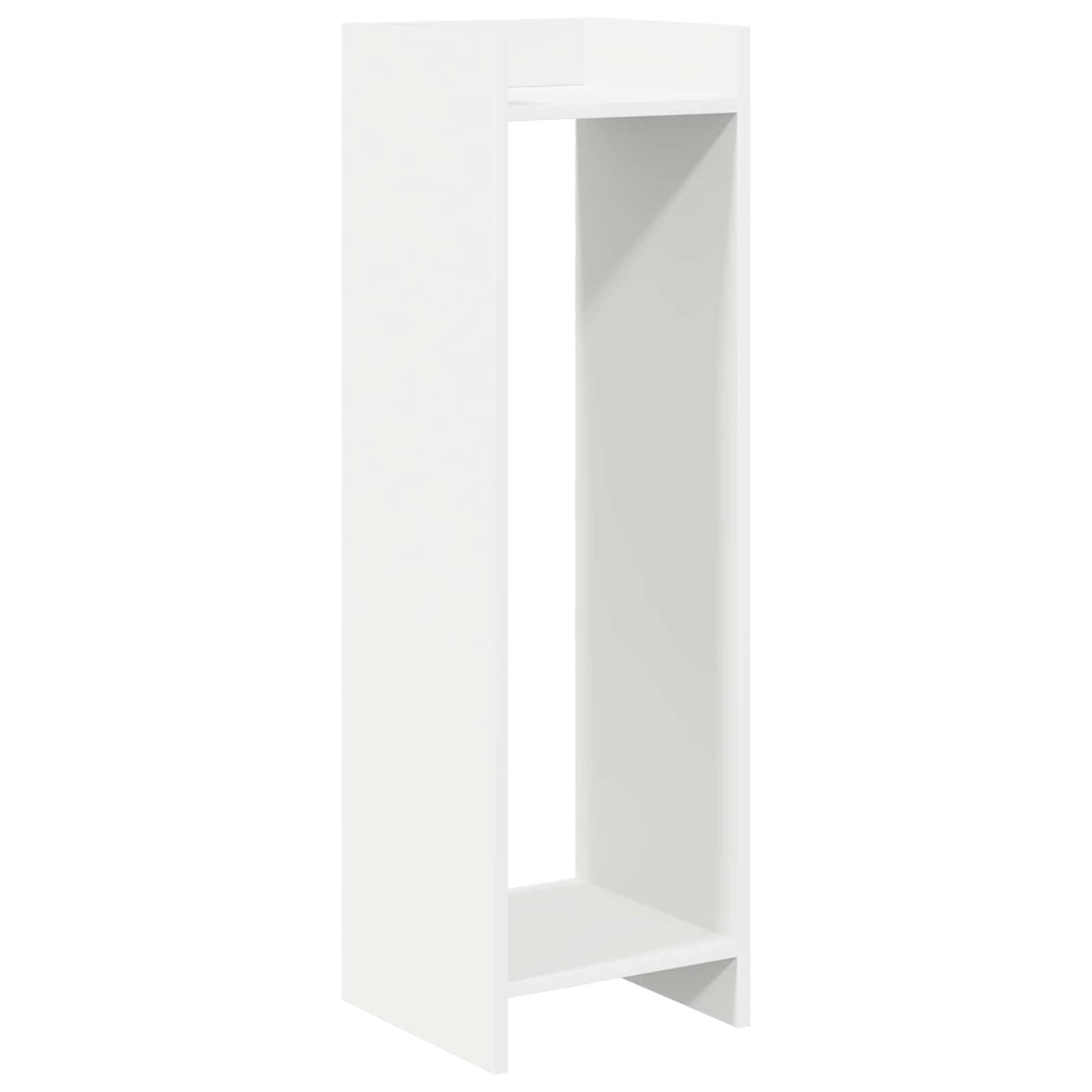 vidaXL Plant Stand 2 pcs White 30 x 30 x 100 cm Engineered Wood 5