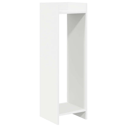 vidaXL Plant Stand 2 pcs White 30 x 30 x 100 cm Engineered Wood 5