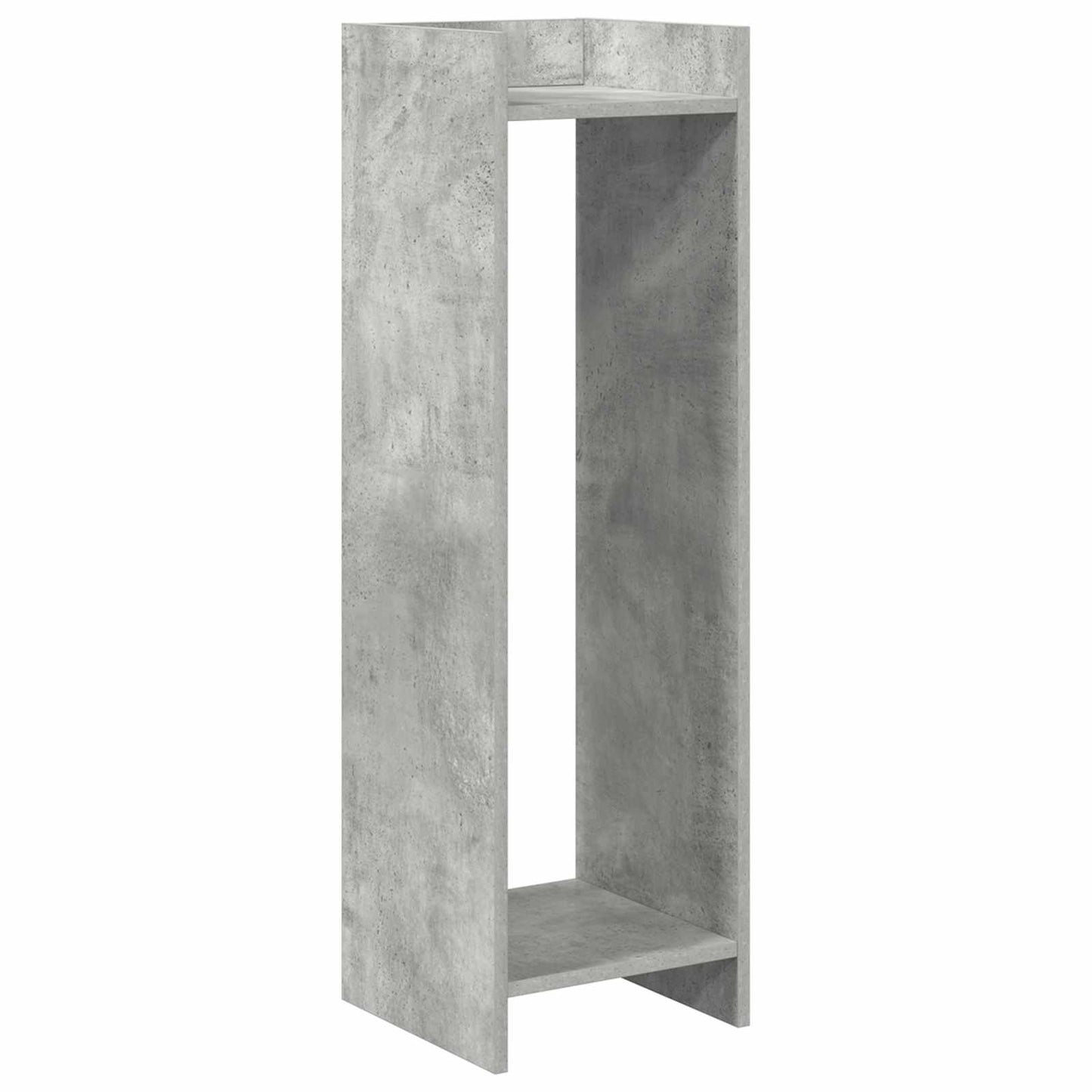 vidaXL Plant Stand 2 pcs Concrete Grey 30 x 30 x 100 cm 5