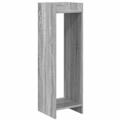 vidaXL Plant Stand 2 pcs Grey Sonoma 30 x 30 x 100 cm Engineered Wood 5