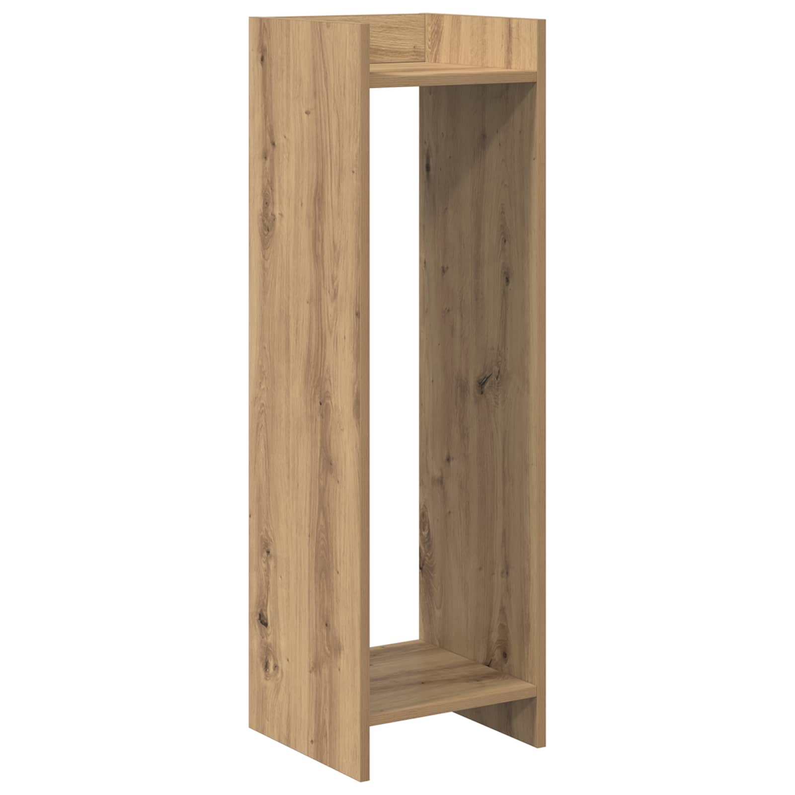 vidaXL Plant Stand 2 pcs Artisan Oak 30 x 30 x 100 cm Engineered Wood 5