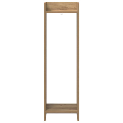 vidaXL Plant Stand 2 pcs Artisan Oak 30 x 30 x 100 cm Engineered Wood 6