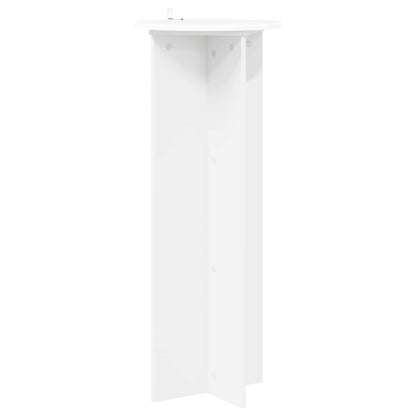vidaXL Plant Stand 2 pcs White Ø40 x 100 cm Engineered Wood 5