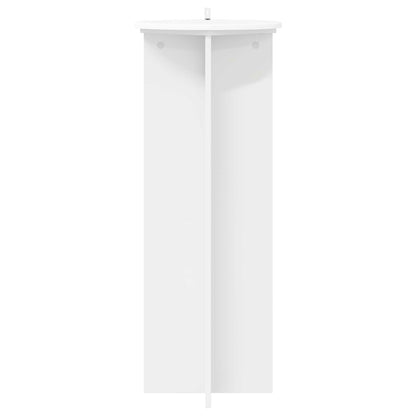 vidaXL Plant Stand 2 pcs White Ø40 x 100 cm Engineered Wood 6