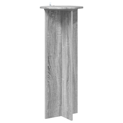 vidaXL Plant Stand 2 pcs Grey Sonoma Ø40 x 100 cm Engineered Wood 5