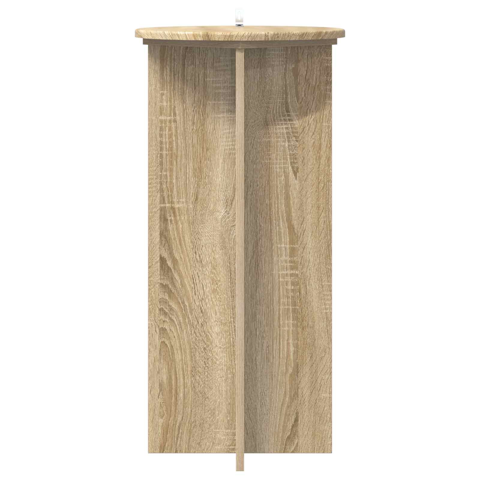 vidaXL Plant Stand 2 pcs Sonoma Oak 40 x 40 x 80 cm Engineered Wood 6