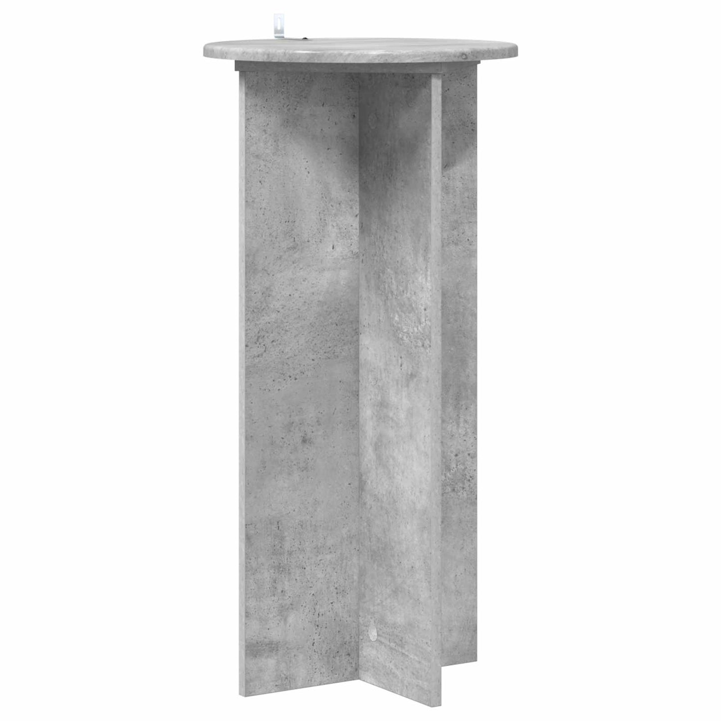 vidaXL Plant Stand 2 pcs Concrete Grey 40 x 40 x 80 cm Engineered Wood 5