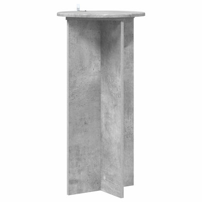 vidaXL Plant Stand 2 pcs Concrete Grey 40 x 40 x 80 cm Engineered Wood 5