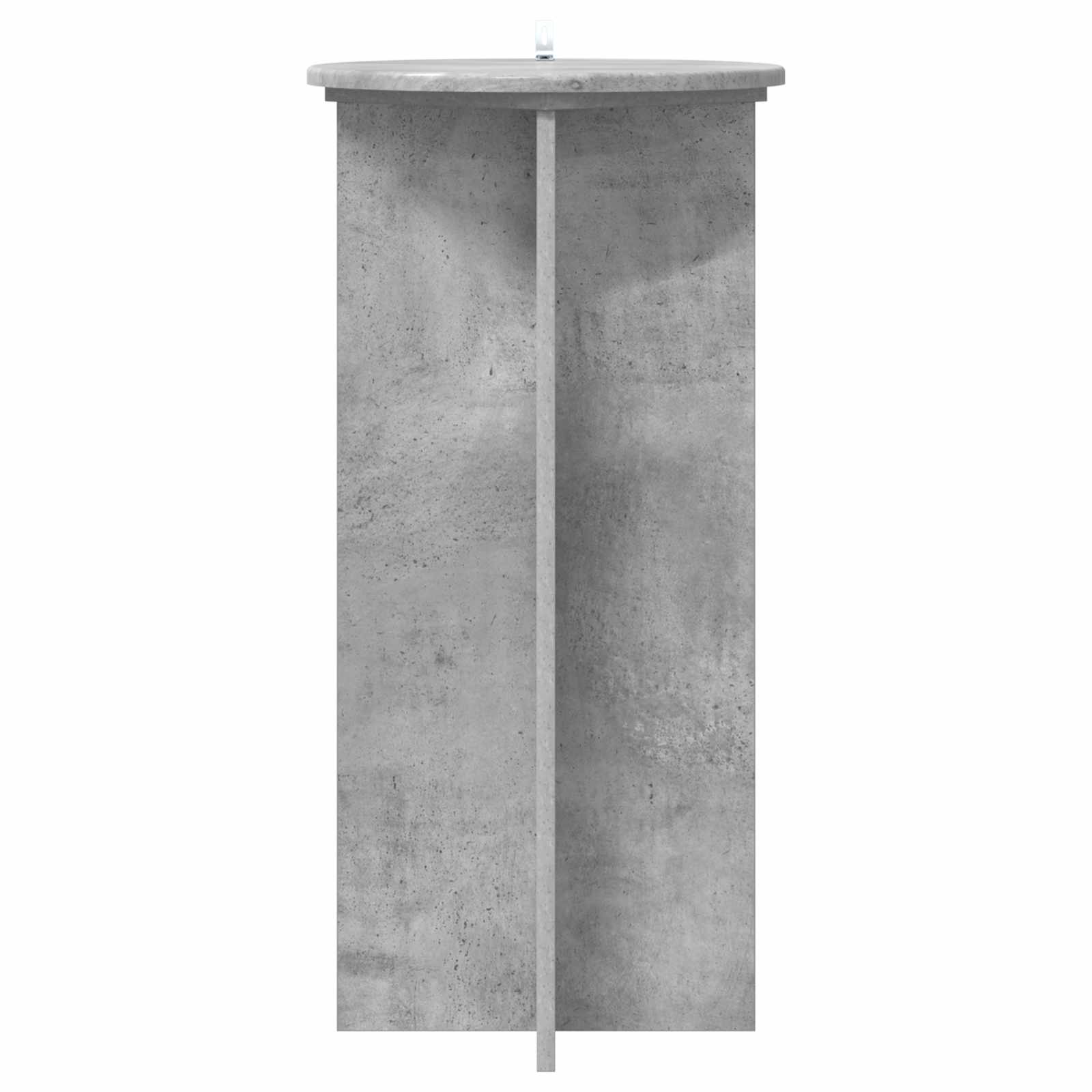 vidaXL Plant Stand 2 pcs Concrete Grey 40 x 40 x 80 cm Engineered Wood 6