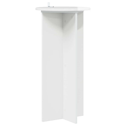 vidaXL Plant Stand 2 pcs High Gloss White 40 x 40 x 80 cm 5