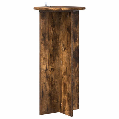 vidaXL Plant Stand 2 pcs Smoked Oak 40 x 40 x 80 cm Engineered Wood 5