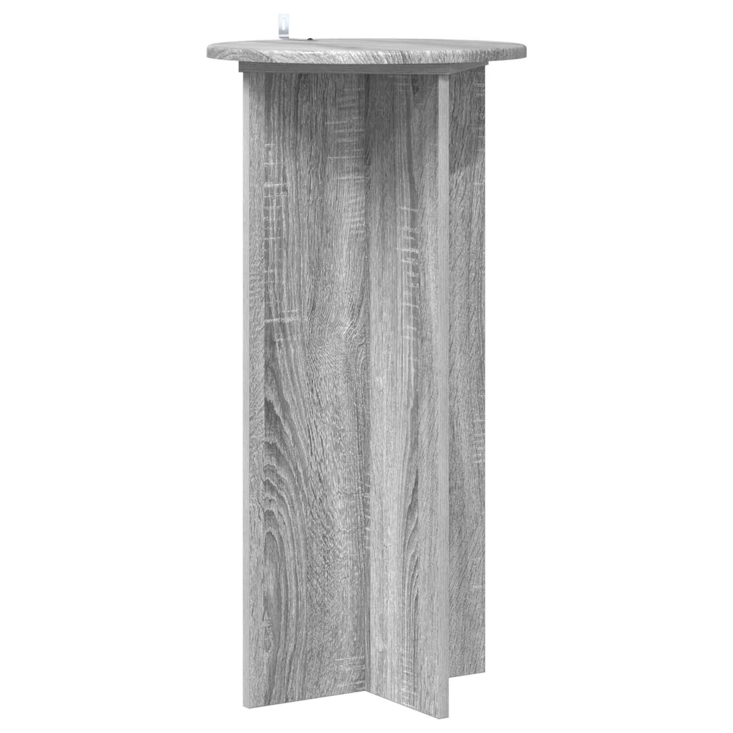 vidaXL Plant Stand 2 pcs Grey Sonoma 40 x 40 x 80 cm Engineered Wood 5