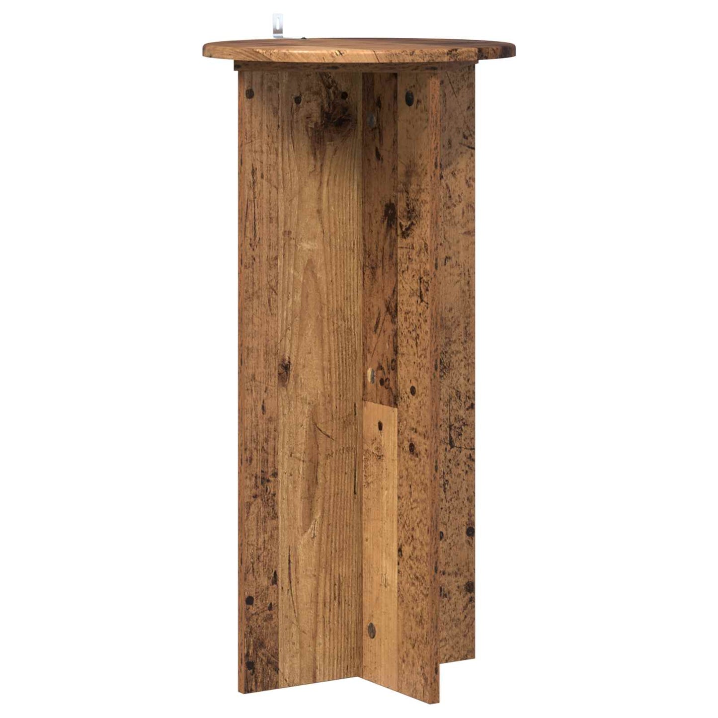 vidaXL Plant Stand 2 pcs Old Wood 40 x 40 x 80 cm Engineered Wood 5
