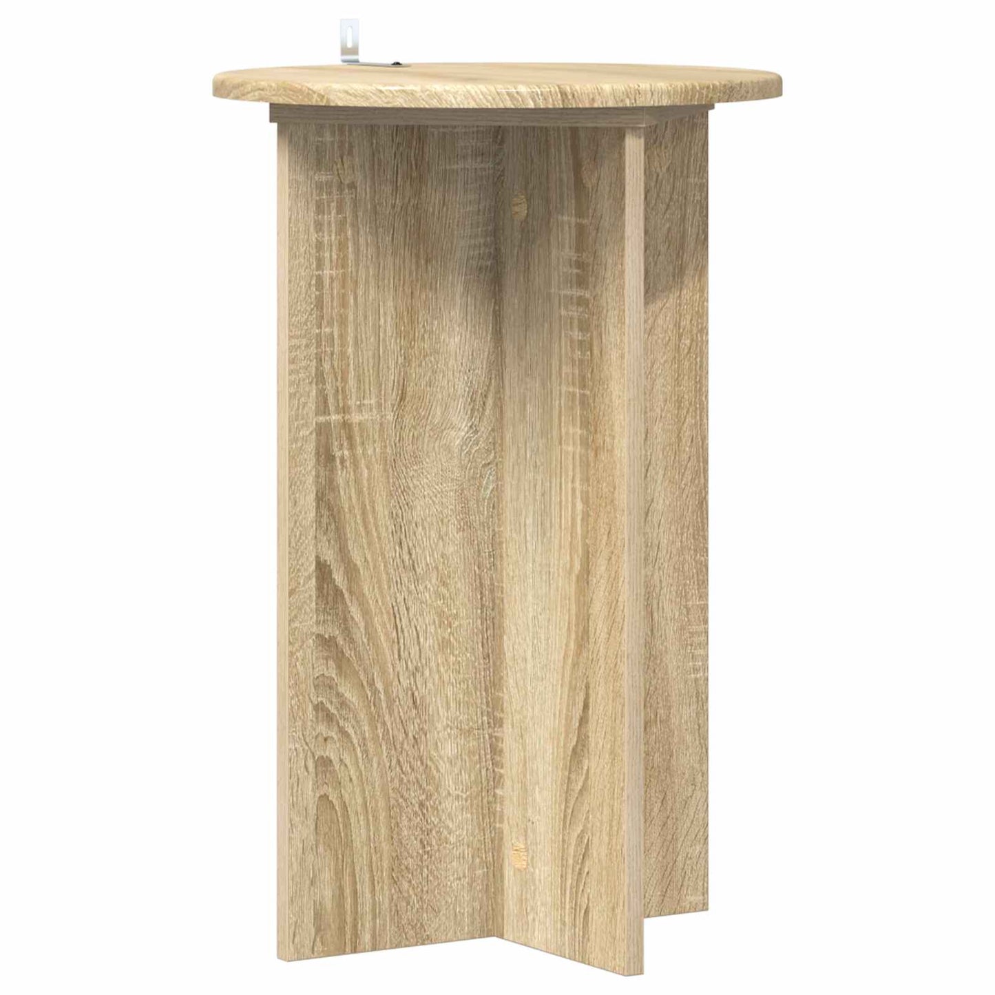 vidaXL Plant Stand 2 pcs Sonoma Oak Ø40 x 60 cm Engineered Wood 5