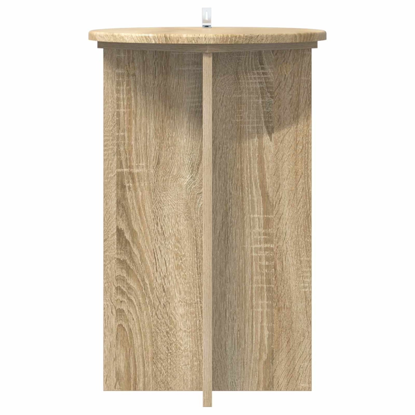 vidaXL Plant Stand 2 pcs Sonoma Oak Ø40 x 60 cm Engineered Wood 6