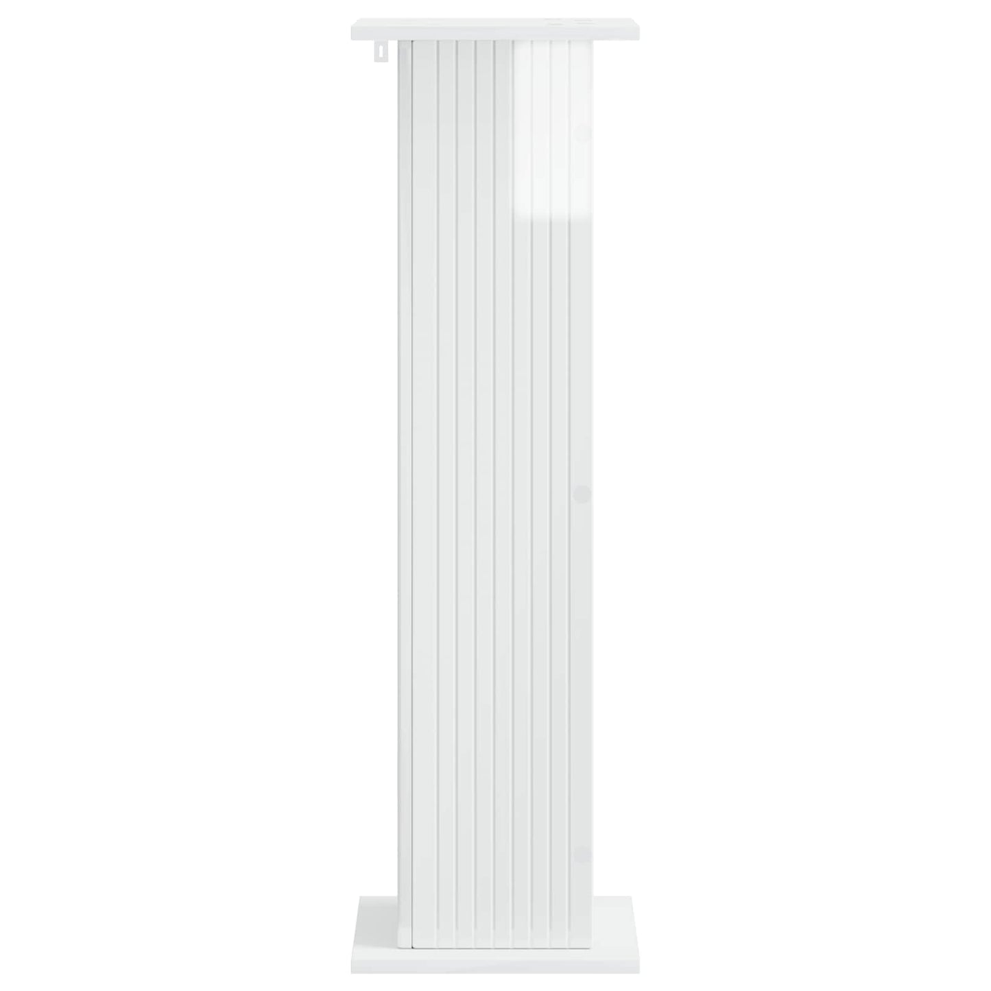 vidaXL Plant Stand High Gloss White 30.5 x 30 x 100.5 cm 5