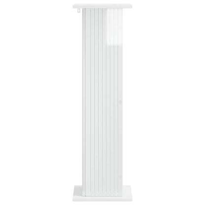 vidaXL Plant Stand High Gloss White 30.5 x 30 x 100.5 cm 5