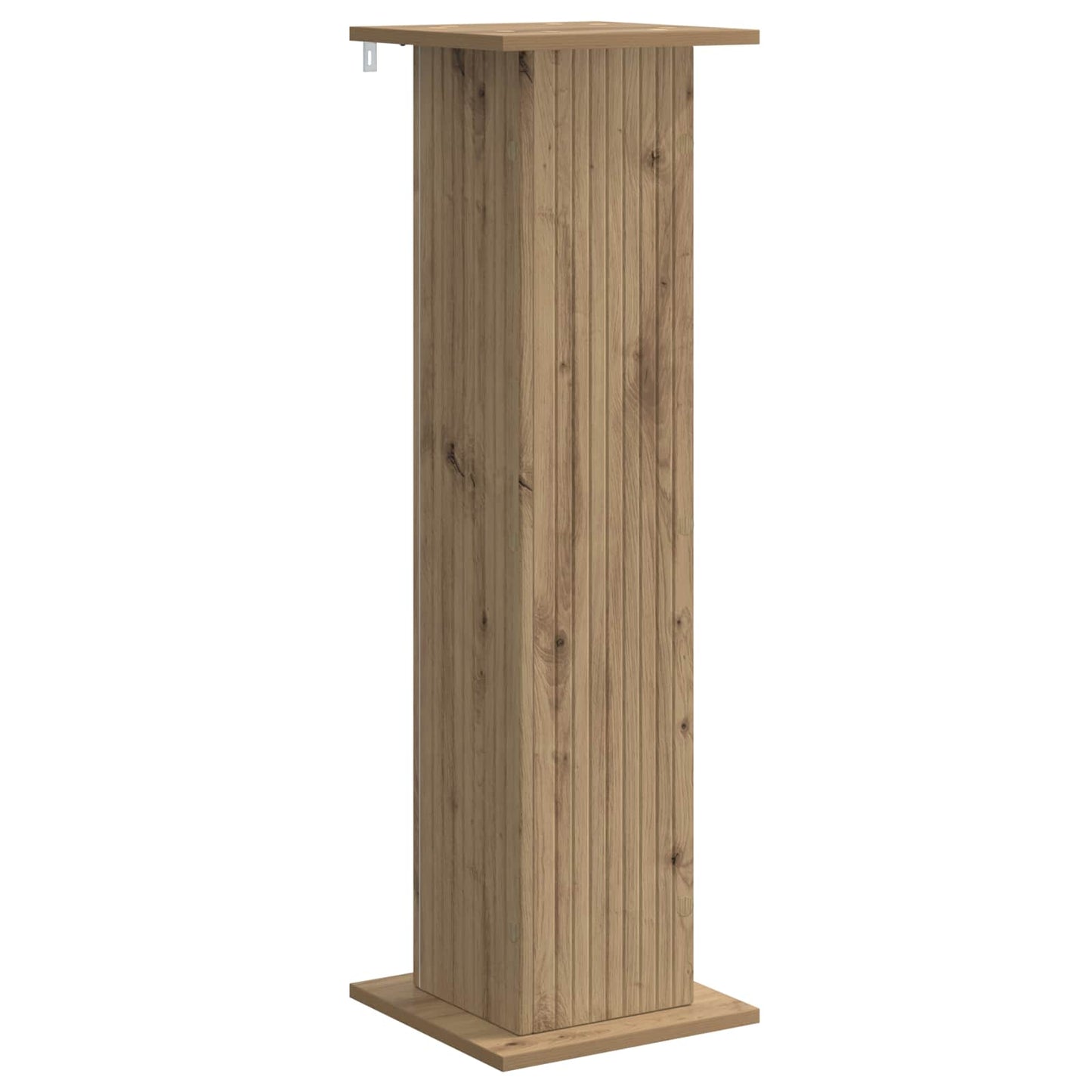 vidaXL Plant Stand Artisan Oak 30.5 x 30 x 100.5 cm Engineered Wood 2