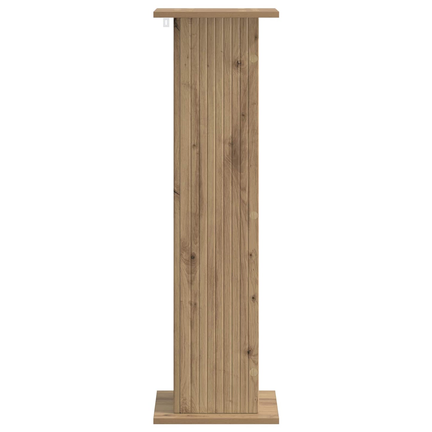 vidaXL Plant Stand Artisan Oak 30.5 x 30 x 100.5 cm Engineered Wood 5