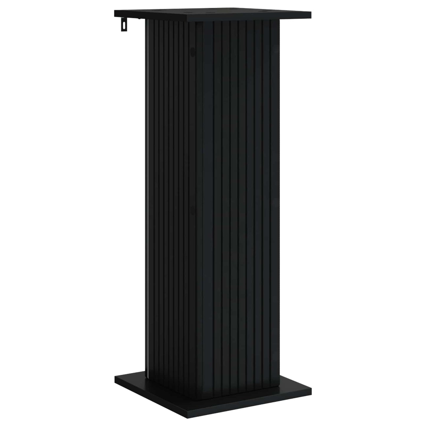 vidaXL Plant Stand Black 30.5 x 30 x 80.5 cm Engineered Wood 2