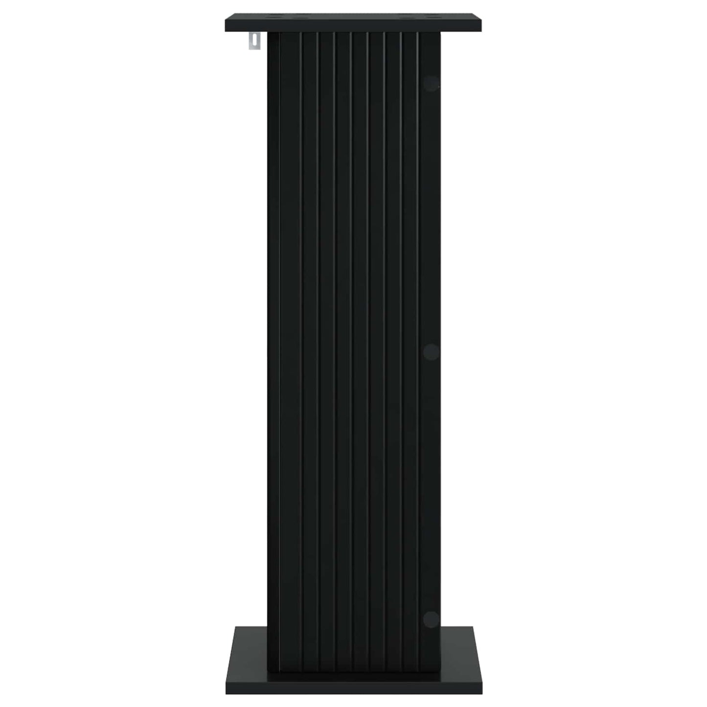 vidaXL Plant Stand Black 30.5 x 30 x 80.5 cm Engineered Wood 5