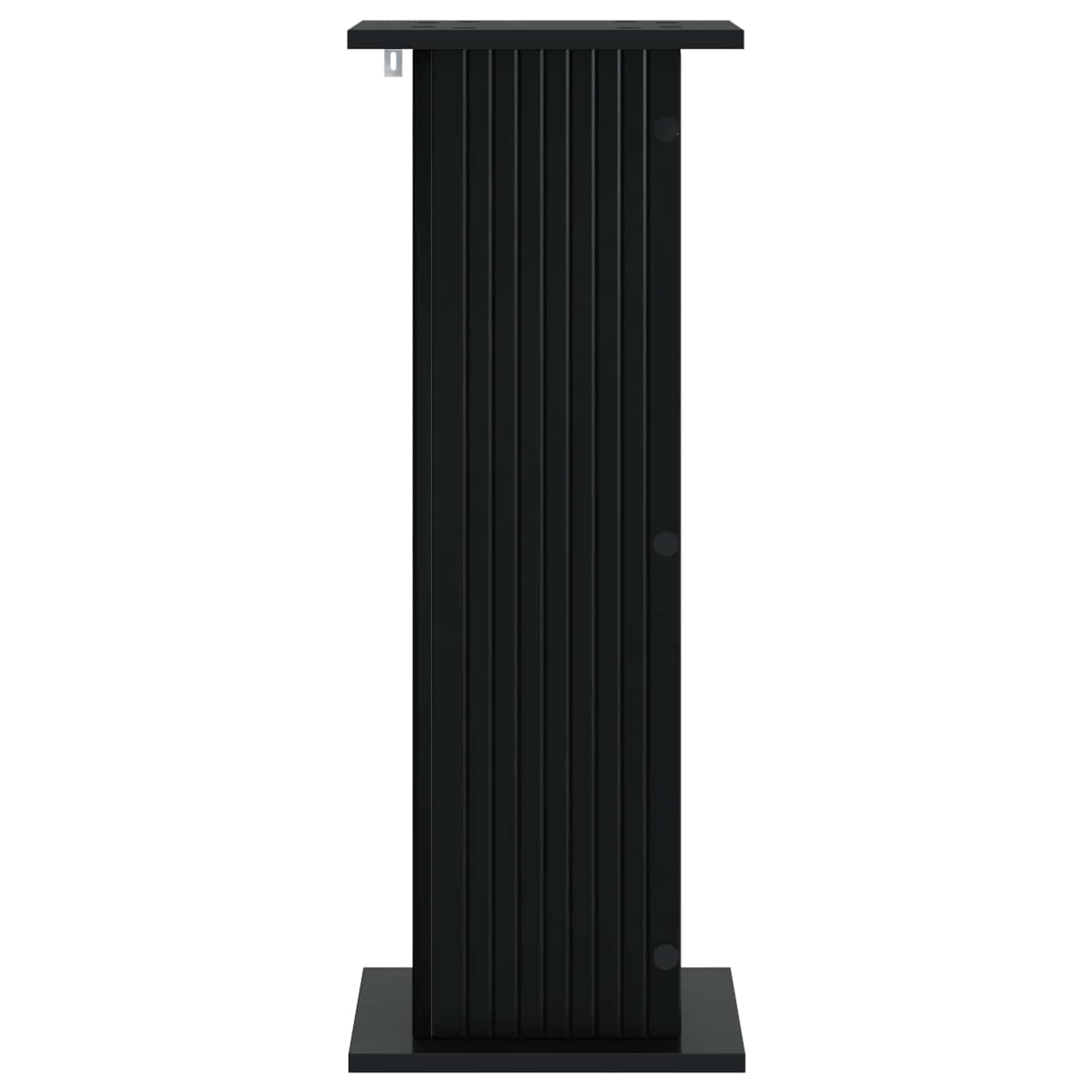 vidaXL Plant Stand Black 30.5 x 30 x 80.5 cm Engineered Wood 5