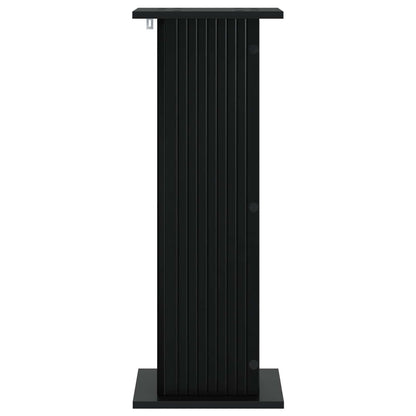 vidaXL Plant Stand Black 30.5 x 30 x 80.5 cm Engineered Wood 5
