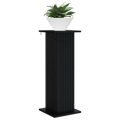 vidaXL Plant Stand Black 30.5 x 30 x 80.5 cm Engineered Wood 3