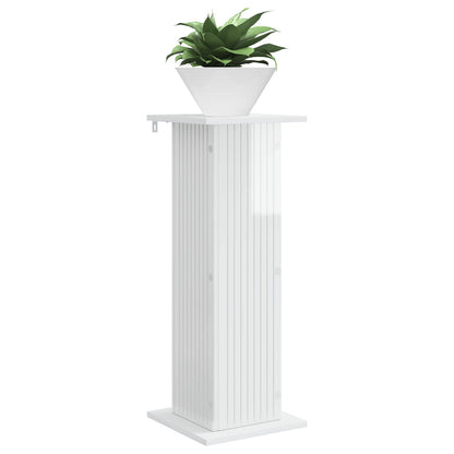 vidaXL Plant Stand High Gloss White 30.5 x 30 x 80.5 cm 3