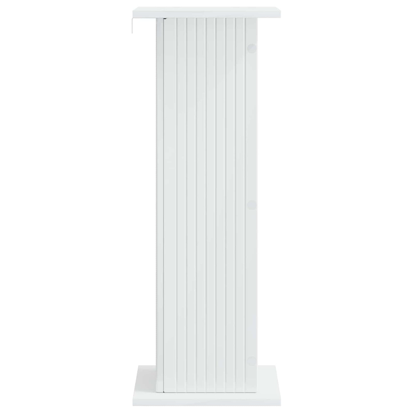 vidaXL Plant Stand High Gloss White 30.5 x 30 x 80.5 cm 6