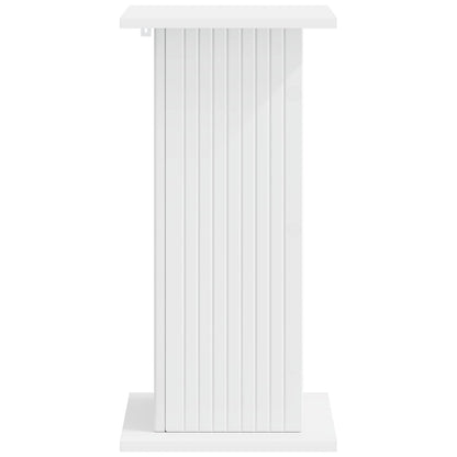 vidaXL Plant Stand 2 pcs White 30.5 x 30 x 60.5 cm Engineered Wood 6
