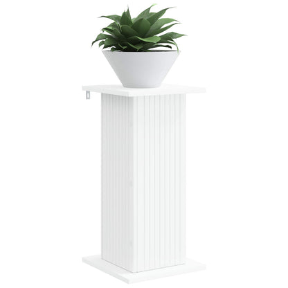vidaXL Plant Stand 2 pcs White 30.5 x 30 x 60.5 cm Engineered Wood 3