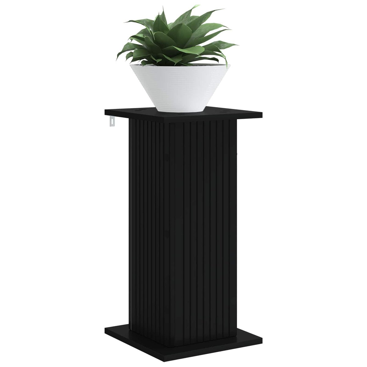 Plant Stand 2 30.5 x 30 x 60.5 cm Black