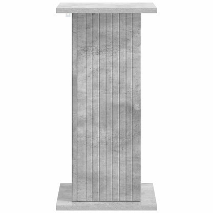 vidaXL Plant Stand 2 pcs Concrete Grey 30.5 x 30 x 60.5 cm 6