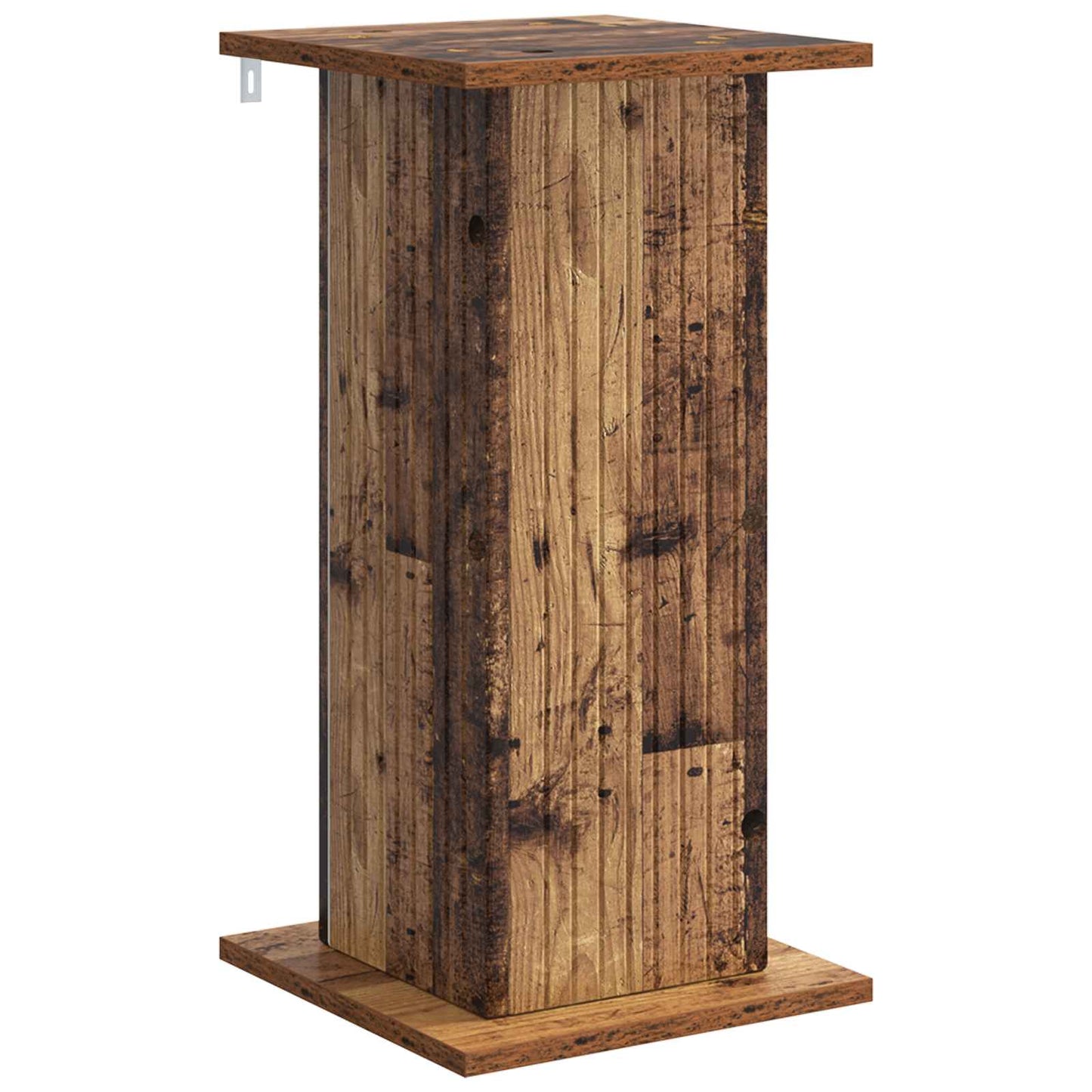 vidaXL Plant Stand 2 pcs Old Wood 30.5 x 30 x 60.5 cm Engineered Wood 5