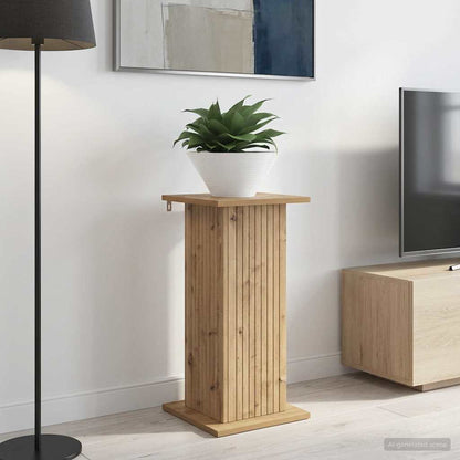 vidaXL Plant Stand 2 pcs Artisan Oak 30.5 x 30 x 60.5 cm 1