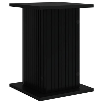 vidaXL Plant Stand 2 pcs Black 30.5 x 30 x 43 cm Engineered Wood 5