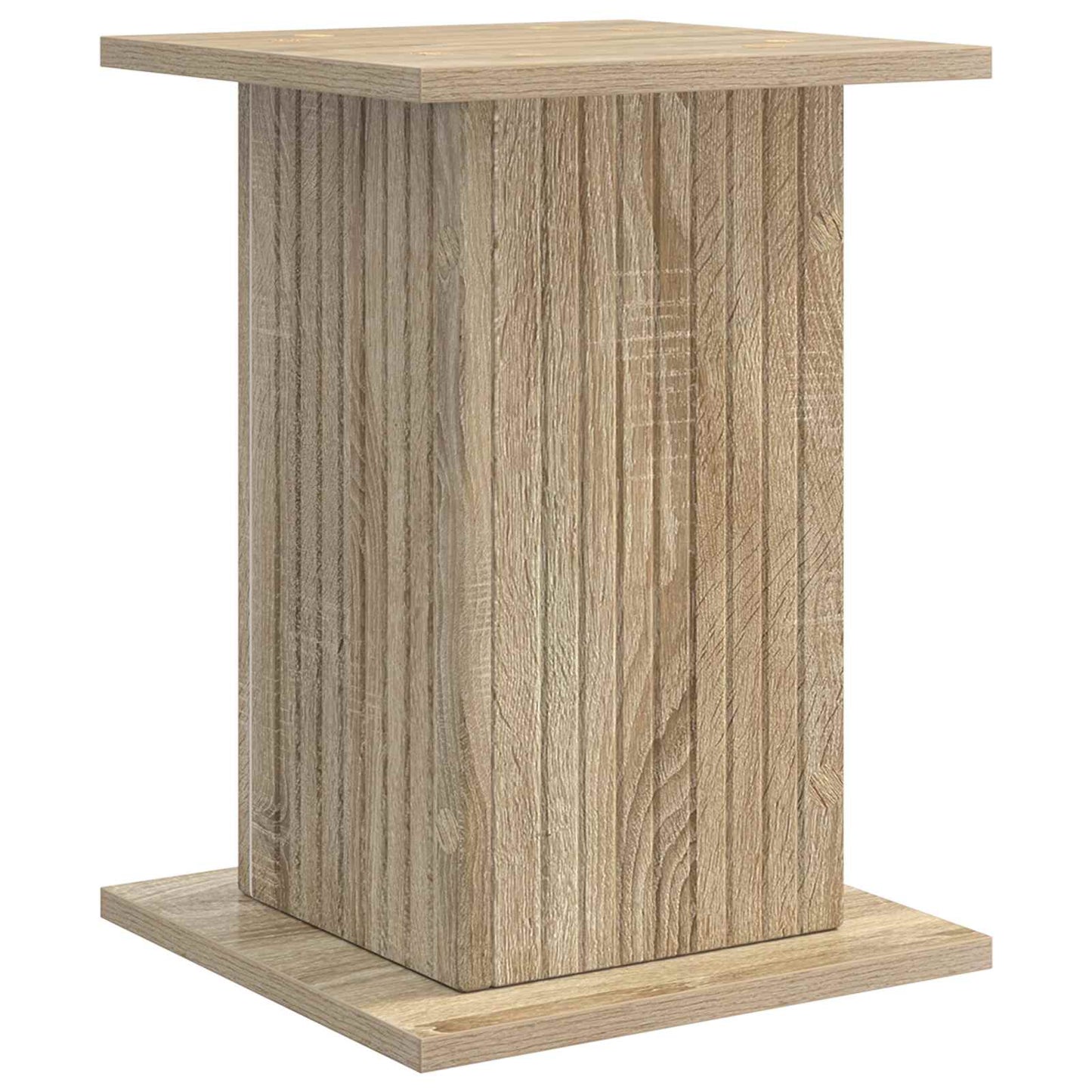 vidaXL Plant Stand 2 pcs Sonoma Oak 30.5 x 30 x 43 cm Engineered Wood 5