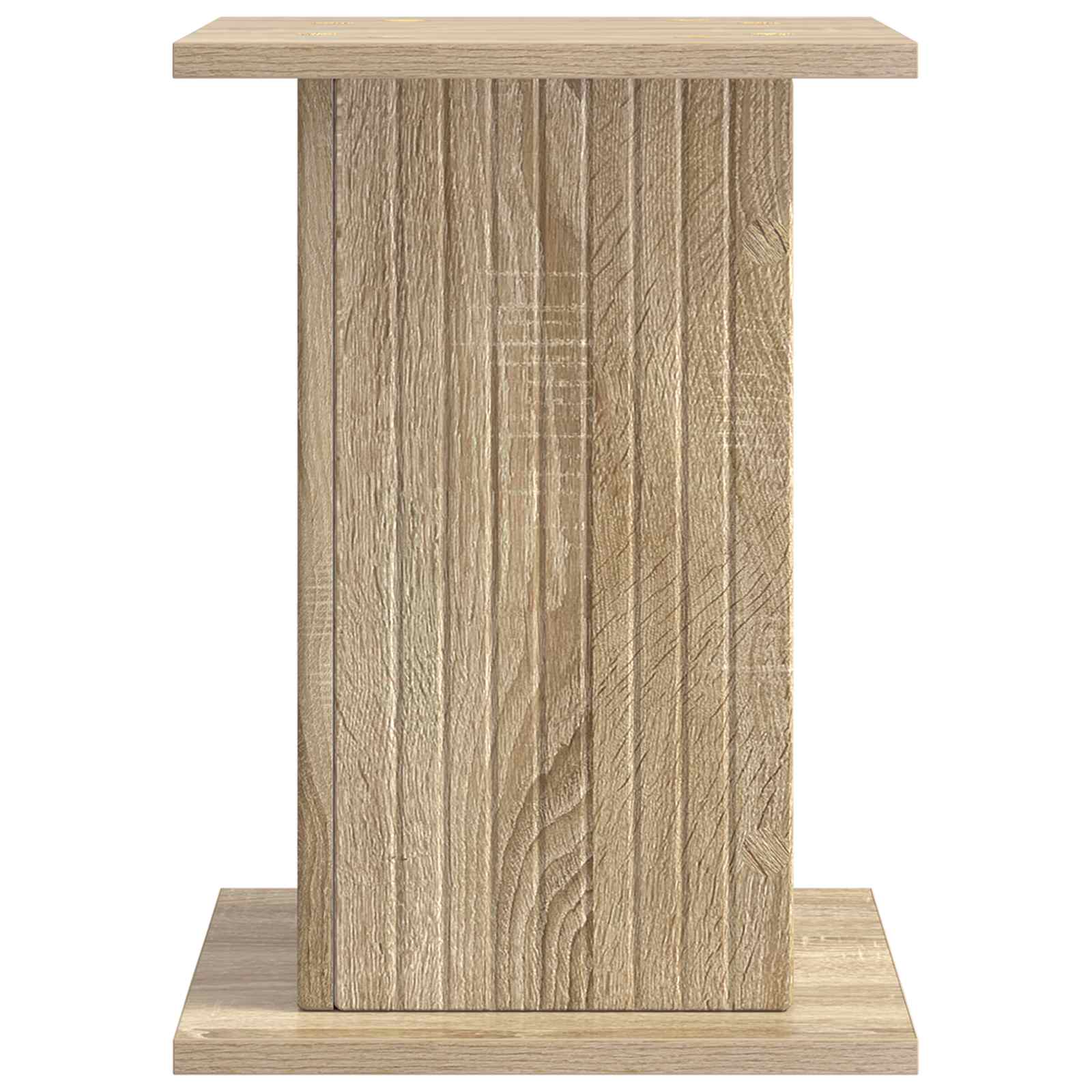 vidaXL Plant Stand 2 pcs Sonoma Oak 30.5 x 30 x 43 cm Engineered Wood 6