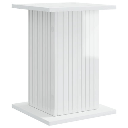 vidaXL Plant Stand 2 pcs High Gloss White 30.5 x 30 x 43 cm 5