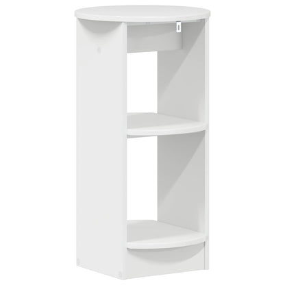 vidaXL Side Cabinet High Gloss White Engineered Wood 6