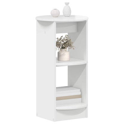 vidaXL Side Cabinet High Gloss White Engineered Wood 3