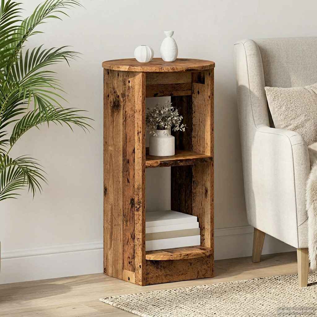 Side Cabinet Old Wood Engineered Wood