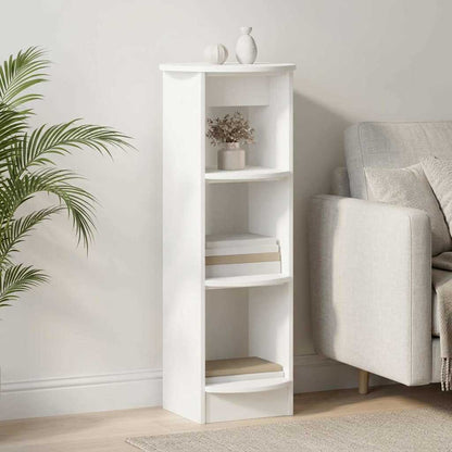 vidaXL Side Cabinet White 40 x 40 x 100 cm Engineered Wood 1