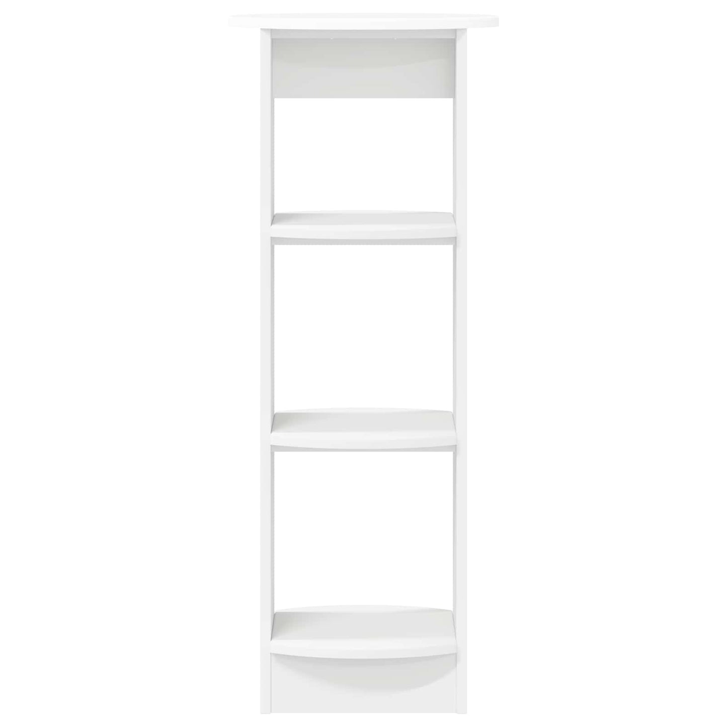 vidaXL Side Cabinet White 40 x 40 x 100 cm Engineered Wood 4