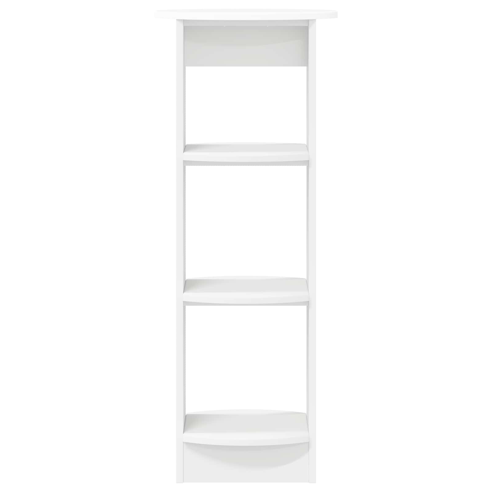 vidaXL Side Cabinet White 40 x 40 x 100 cm Engineered Wood 4