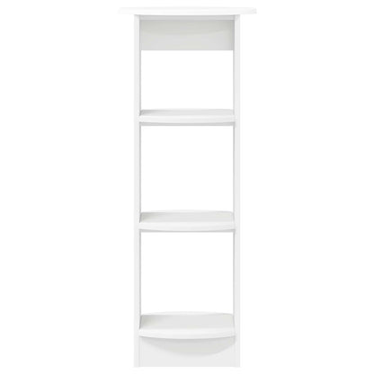 vidaXL Side Cabinet White 40 x 40 x 100 cm Engineered Wood 4