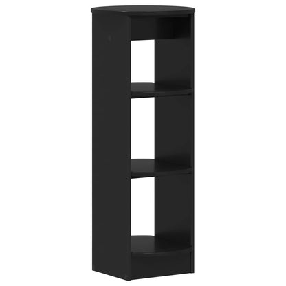 vidaXL Side Cabinet Black 40 x 40 x 100 cm Engineered Wood 2