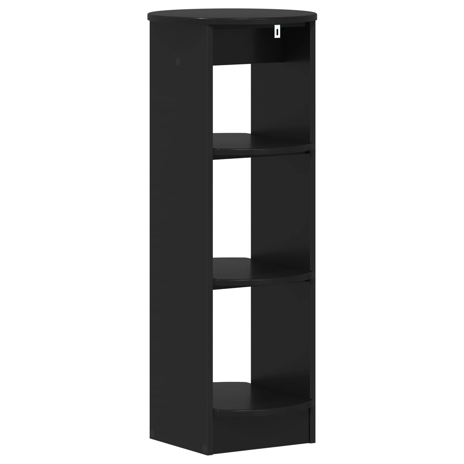 vidaXL Side Cabinet Black 40 x 40 x 100 cm Engineered Wood 6